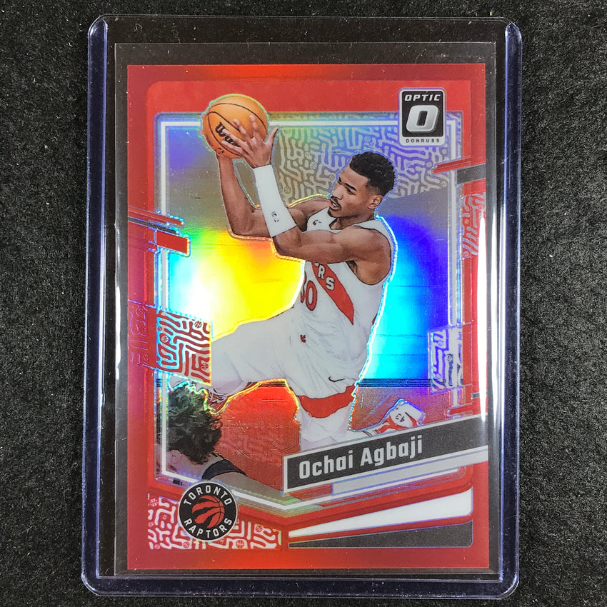 2023-24 Donruss Optic OCHAI AGBAJI Base Red 97/99 #156