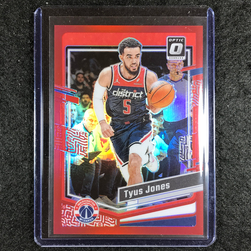 2023-24 Donruss Optic TYUS JONES Base Red 66/99 #182