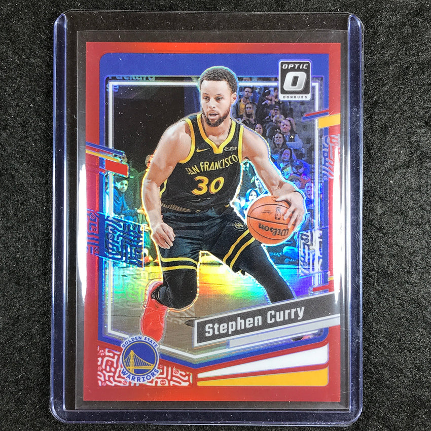2023-24 Donruss Optic STEPHEN CURRY Base Red 60/99 #198