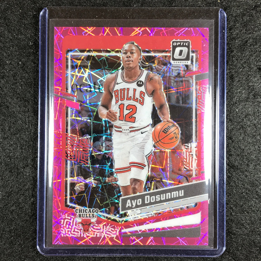 2023-24 Donruss Optic AYO DOSUNMU Base Pink Velocity 49/79 #24
