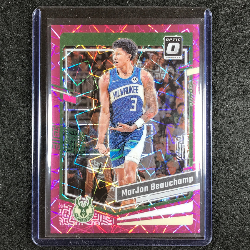 2023-24 Donruss Optic MARJON BEAUCHAMP Base Pink Velocity 65/79 #119
