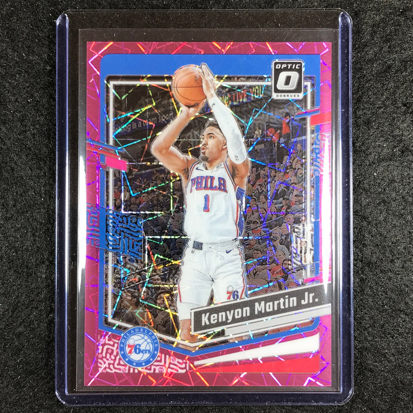 2023-24 Donruss Optic KENYON MARTIN JR. Base Pink Velocity 4/79 #132