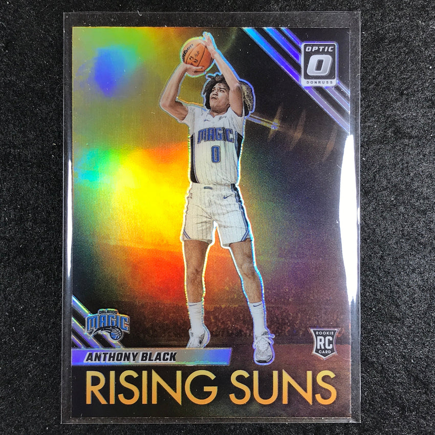 2023-24 Donruss Optic ANTHONY BLACK Rising Suns Rookie Holo Silver #1