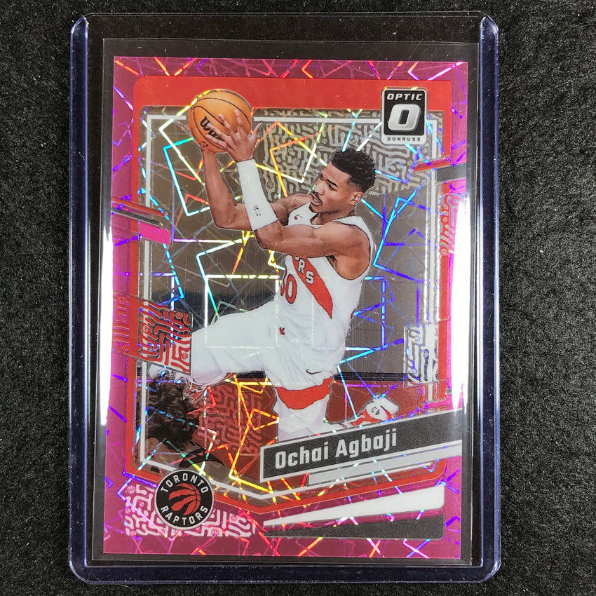 2023-24 Donruss Optic OCHAI AGBAJI Base Pink Velocity 28/79 #156