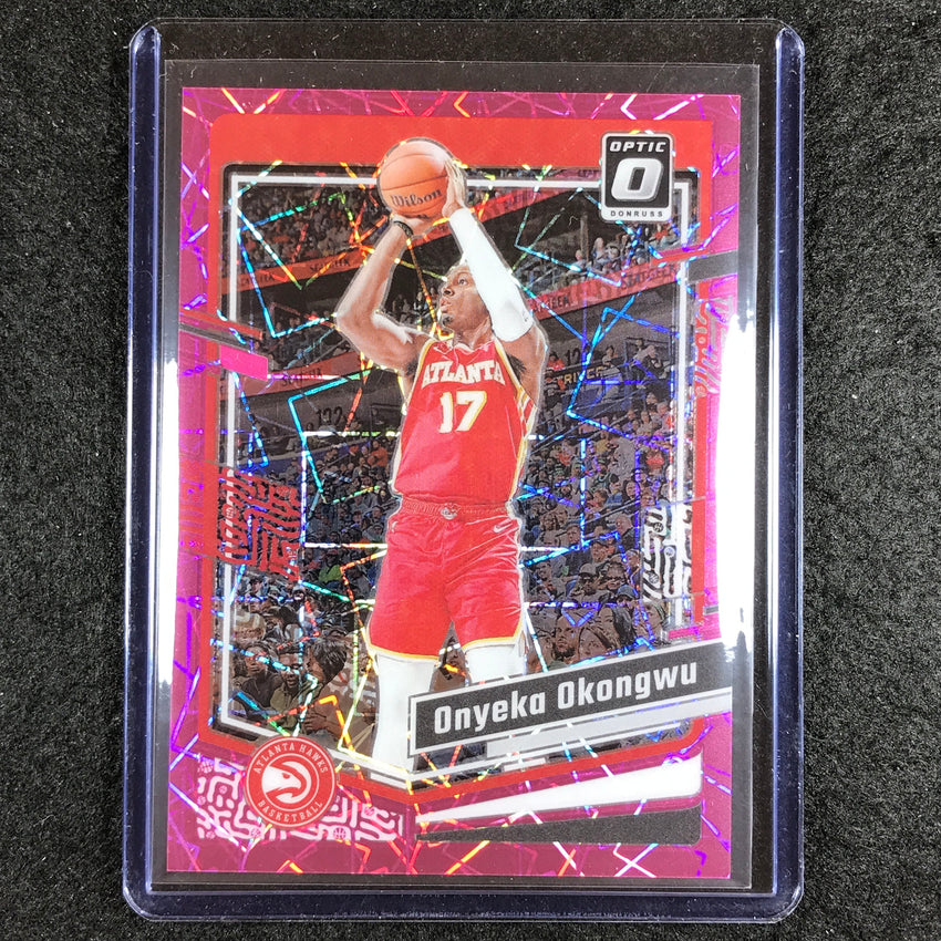 2023-24 Donruss Optic ONYEKA OKONGWU Base Pink Velocity 79/79 #163