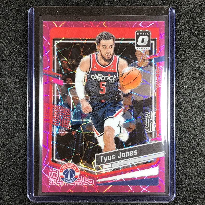 2023-24 Donruss Optic TYUS JONES Base Pink Velocity 39/79 #182