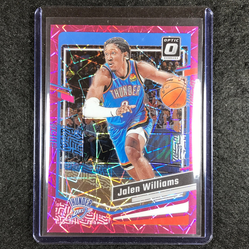 2023-24 Donruss Optic JALEN WILLIAMS Base Pink Velocity 17/79 #188