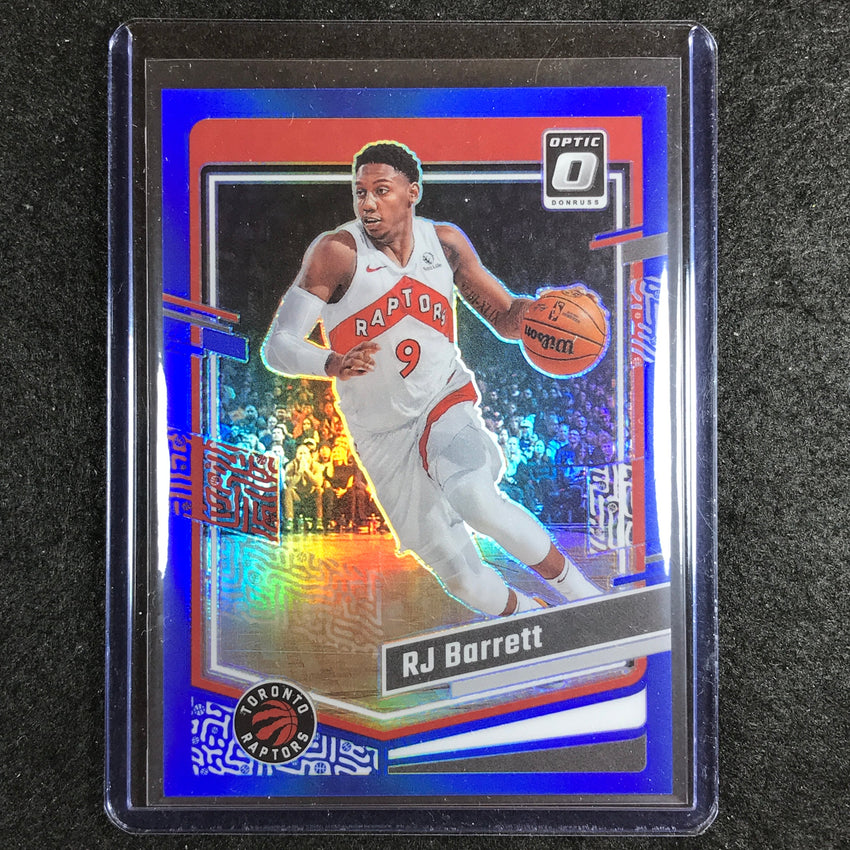 2023-24 Donruss Optic RJ BARRETT Base Blue 16/49 #1