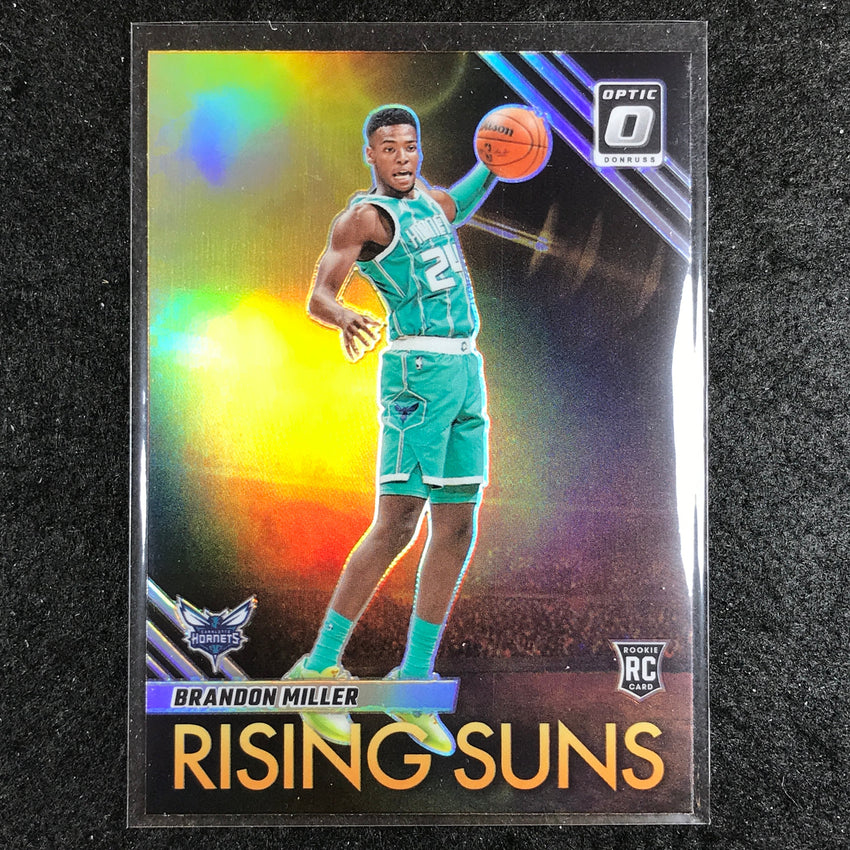 2023-24 Donruss Optic BRANDON MILLER Rising Suns Rookie Holo Silver #4