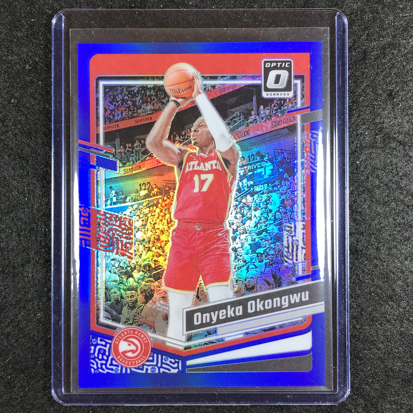 2023-24 Donruss Optic ONYEKA OKONGWU Base Blue 6/49 #163