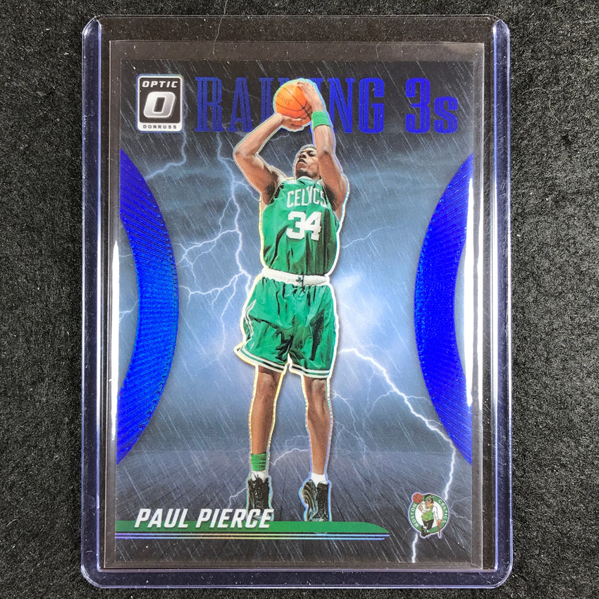 2023-24 Donruss Optic PAUL PIERCE Raining 3s Blue 43/49