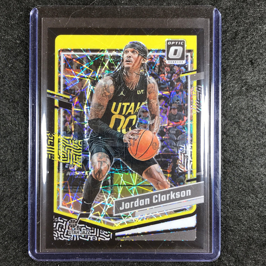 2023-24 Donruss Optic JORDAN CLARKSON Base Black Velocity 10/39 #30