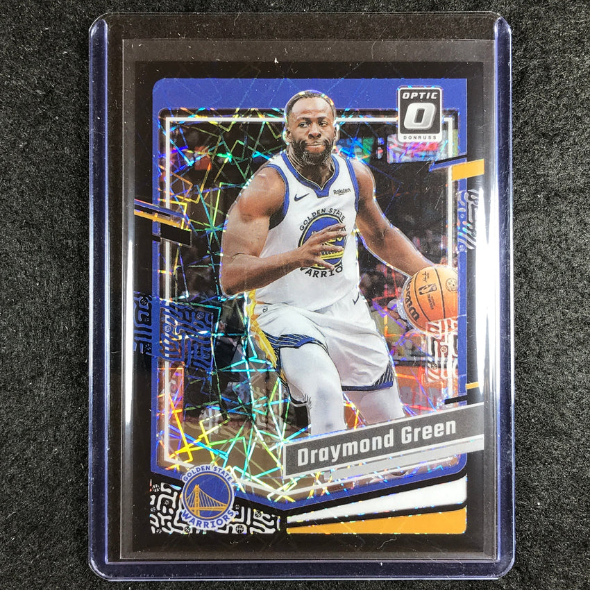 2023-24 Donruss Optic DRAYMOND GREEN Base Black Velocity 21/39 #57