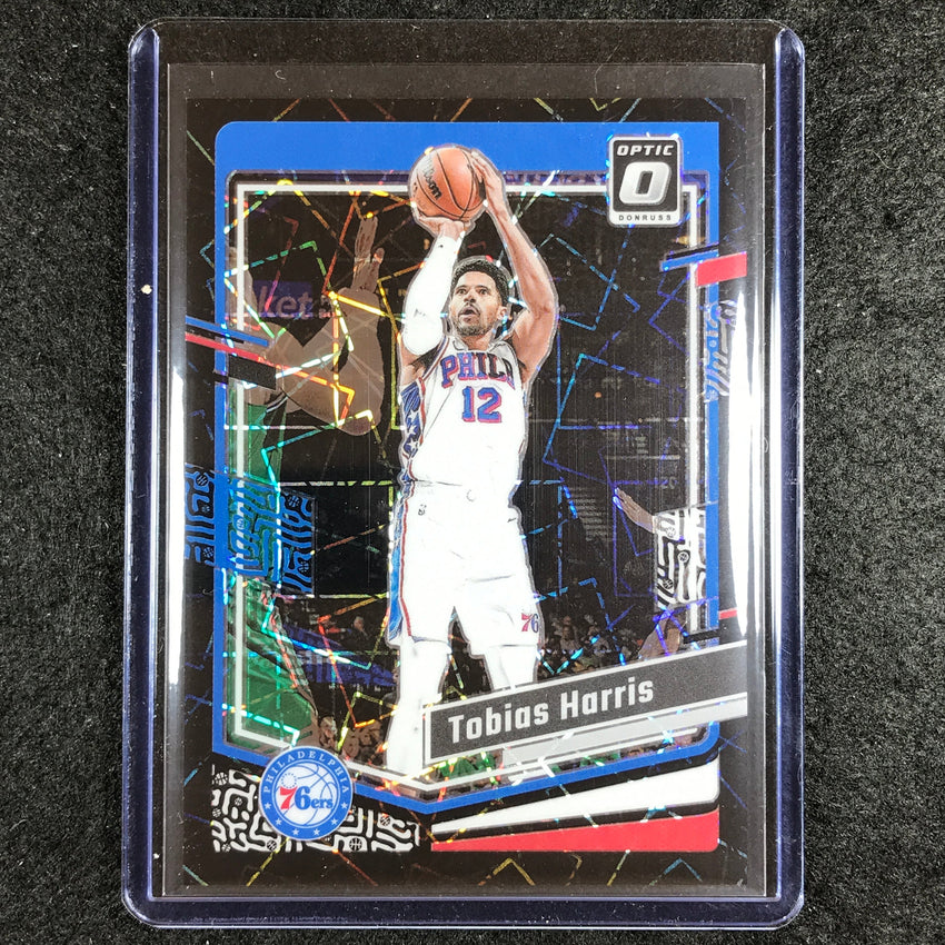 2023-24 Donruss Optic TOBIAS HARRIS Base Black Velocity 35/39 #136