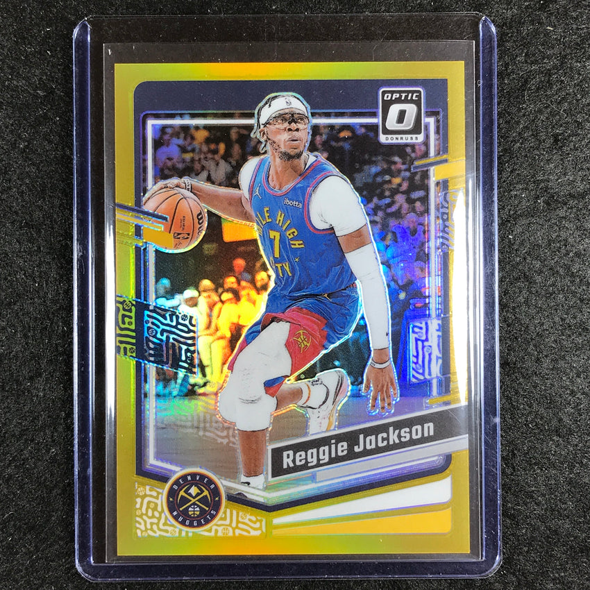 2023-24 Donruss Optic REGGIE JACKSON Base Gold 2/10
