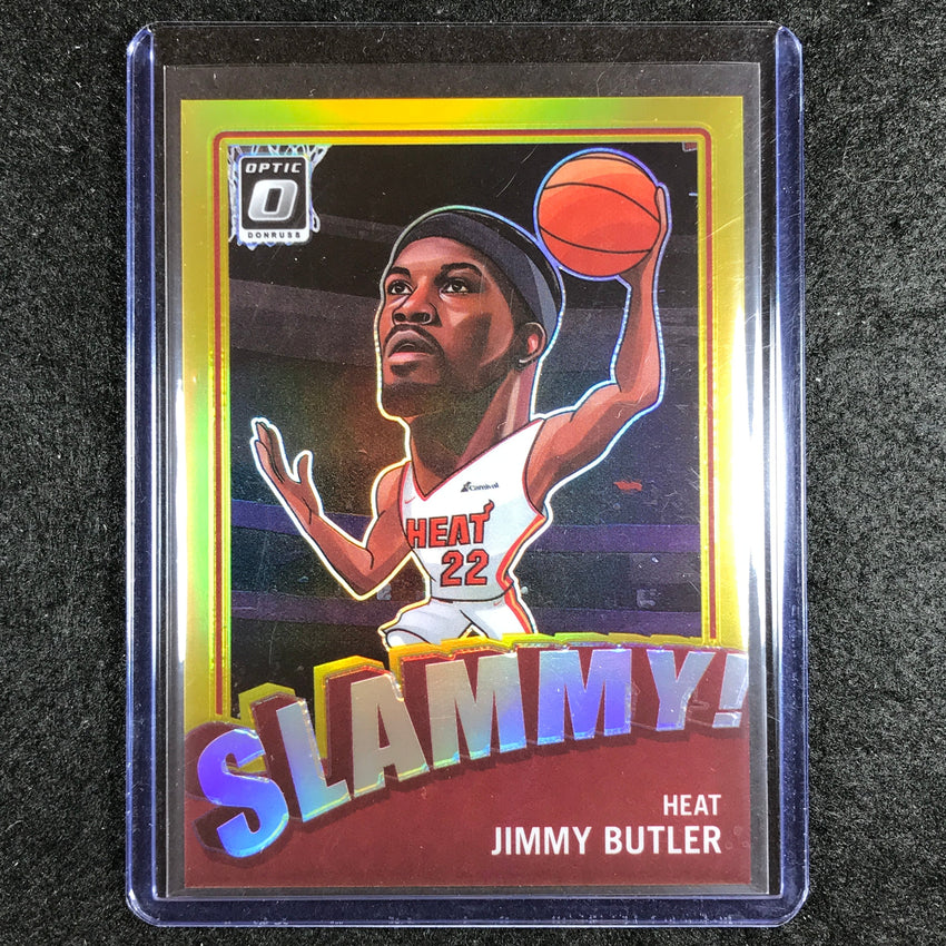 2023-24 Donruss Optic JIMMY BUTLER Slammy! SSP Gold 6/10