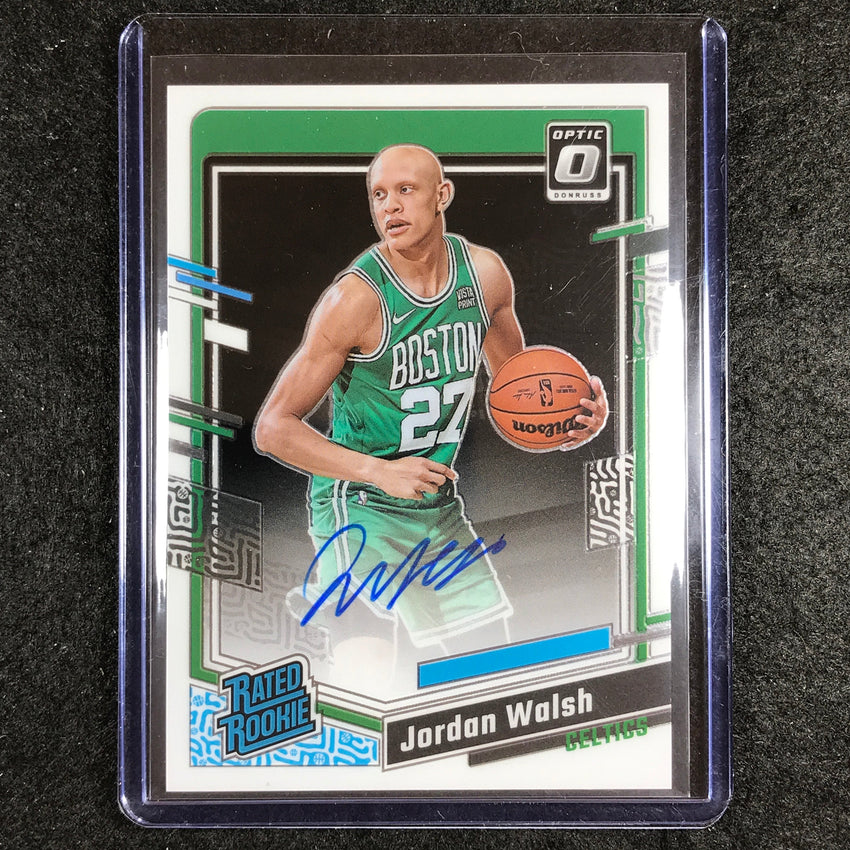 2023-24 Donruss Optic JORDAN WALSH Rated Rookie Signatures Auto Base #298