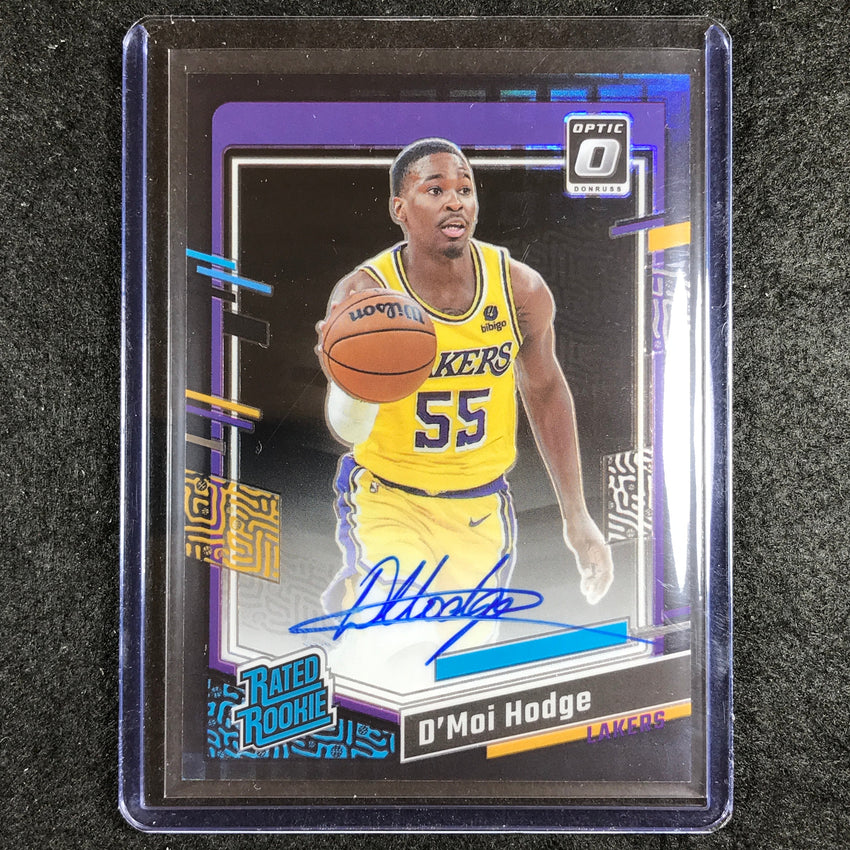 2023-24 Donruss Optic D'MOI HODGE Rated Rookie Auto Black Pandora 11/25