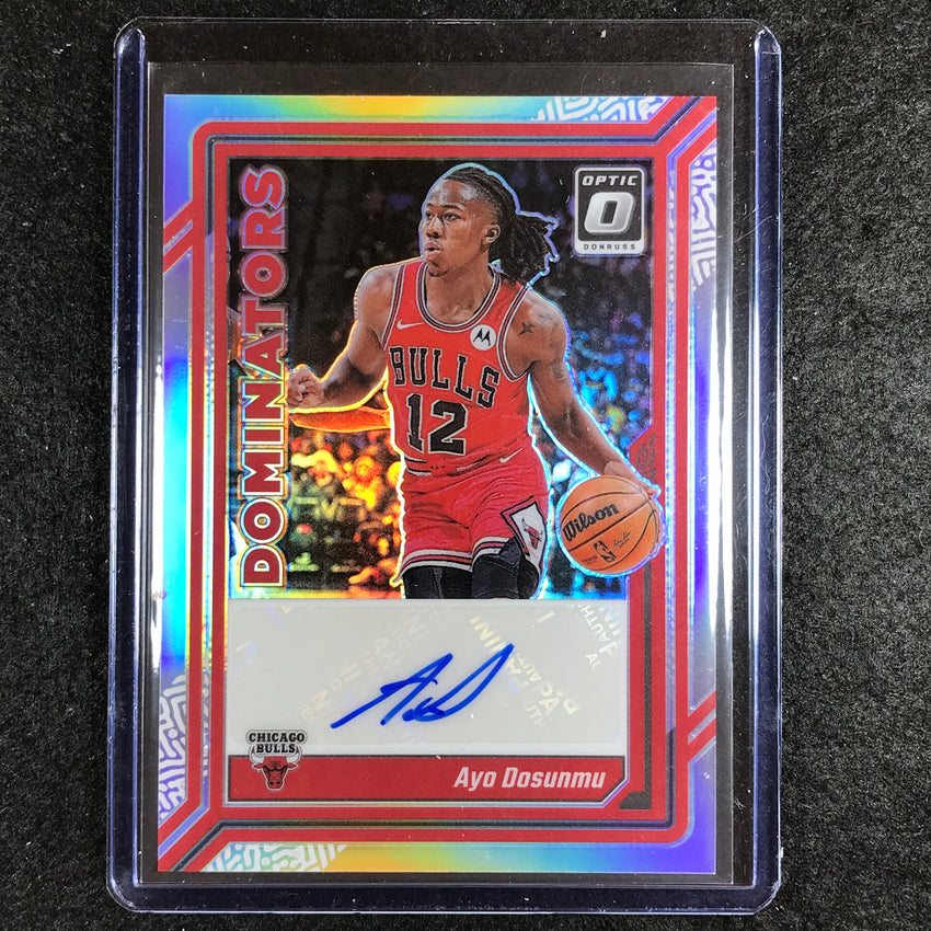 2023-24 Donruss Optic AYO DOSUNMU Dominators Auto 8/99