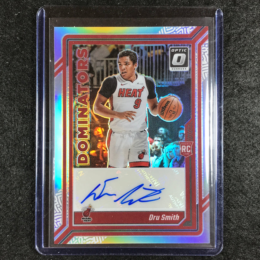 2023-24 Donruss Optic DRU SMITH Dominators Rookie Auto 70/99