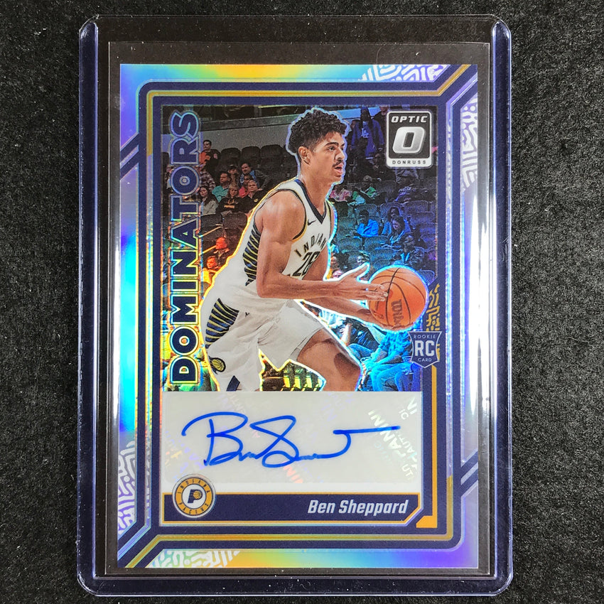 2023-24 Donruss Optic BEN SHEPPARD Dominators Rookie Auto 15/99