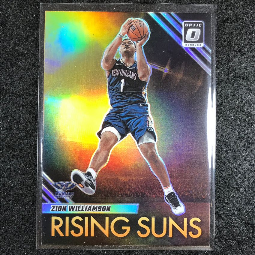 2023-24 Donruss Optic ZION WILLIAMSON Rising Suns Holo Silver #18