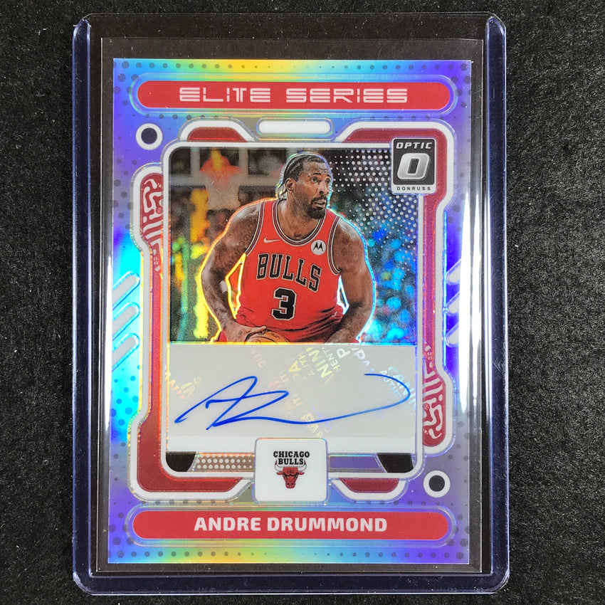 2023-24 Donruss Optic ANDRE DRUMMOND Elite Series Auto 25/99
