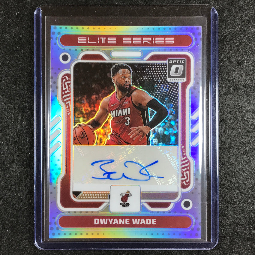 2023-24 Donruss Optic DWYANE WADE Elite Series Auto 23/99