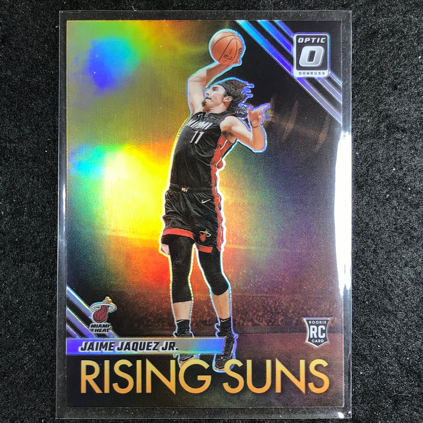 2023-24 Donruss Optic JAIME JAQUEZ JR. Rising Suns Rookie Holo Silver #20
