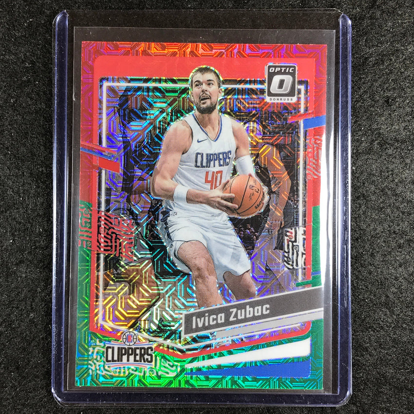 2023-24 Donruss Optic IVICA ZUBAC Base Red and Green Choice #16