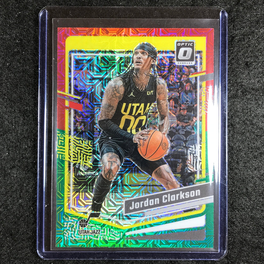 2023-24 Donruss Optic JORDAN CLARKSON Base Red and Green Choice #30