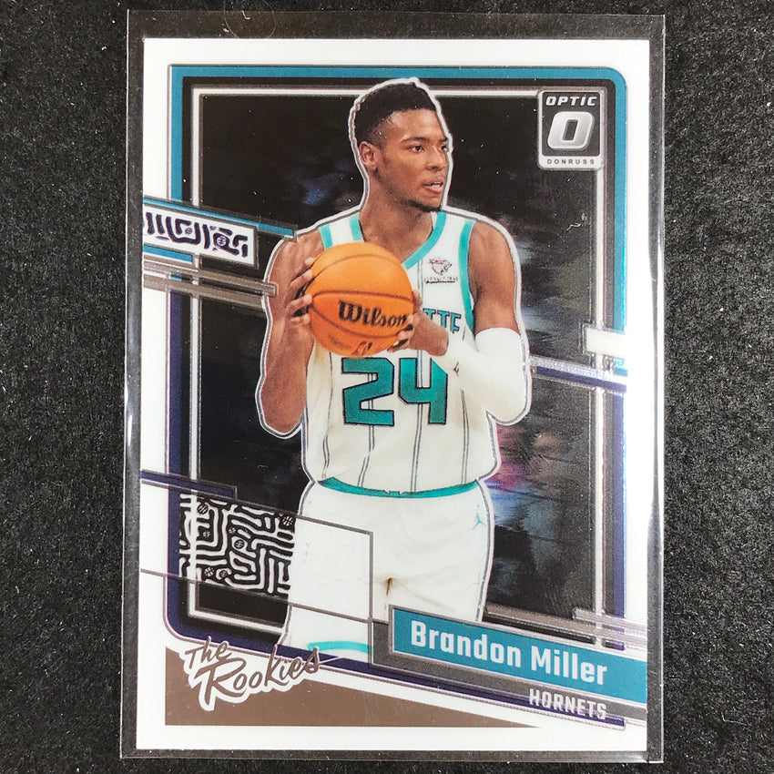 2023-24 Donruss Optic BRANDON MILLER The Rookies Base #1