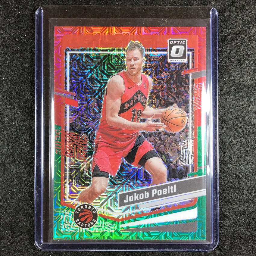 2023-24 Donruss Optic JAKOB POELTL Base Red and Green Choice #94