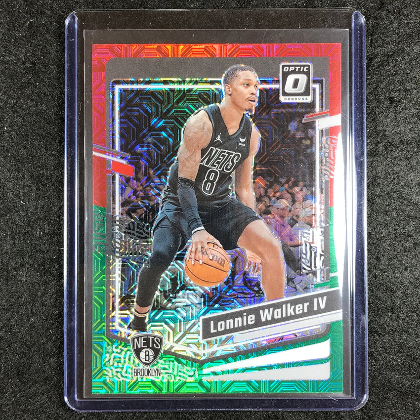 2023-24 Donruss Optic LONNIE WALKER IV Base Red and Green Choice #107
