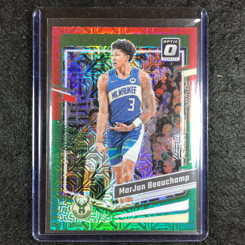 2023-24 Donruss Optic MARJON BEAUCHAMP Base Red and Green Choice #119