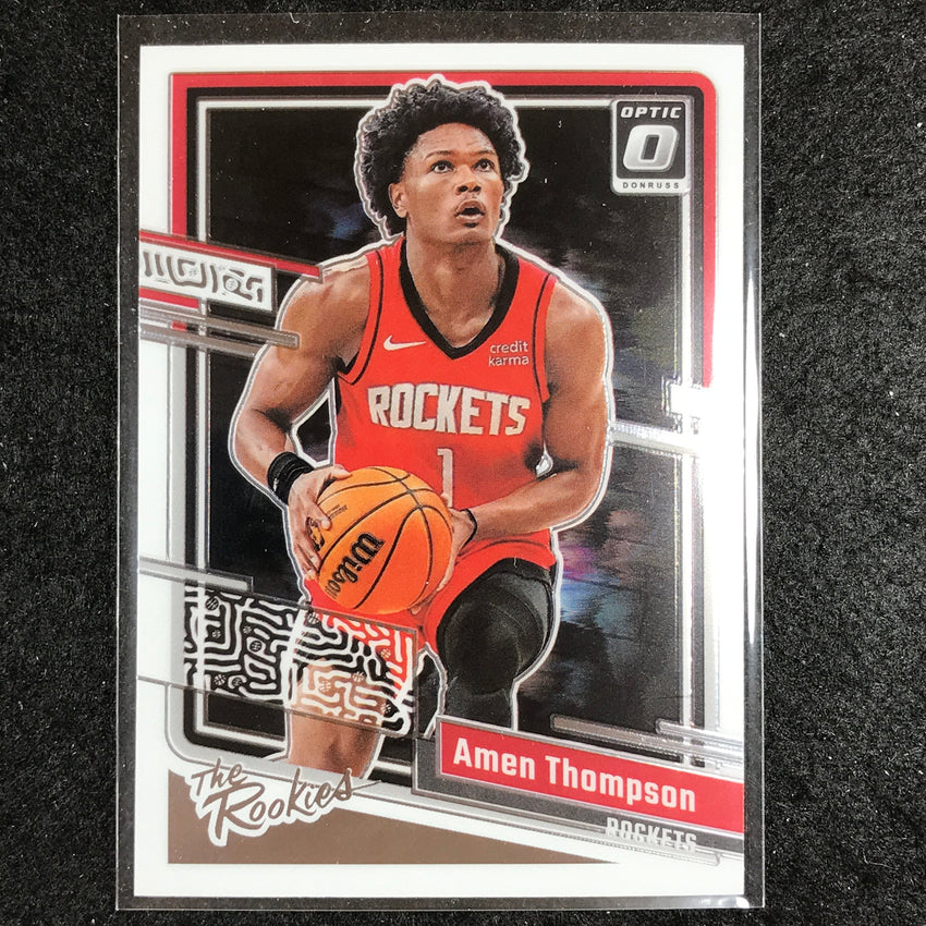 2023-24 Donruss Optic AMEN THOMPSON The Rookies Base #2