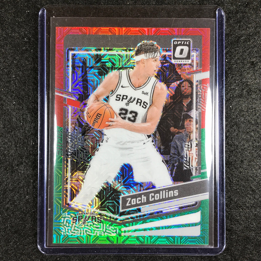 2023-24 Donruss Optic ZACH COLLINS Base Red and Green Choice #129
