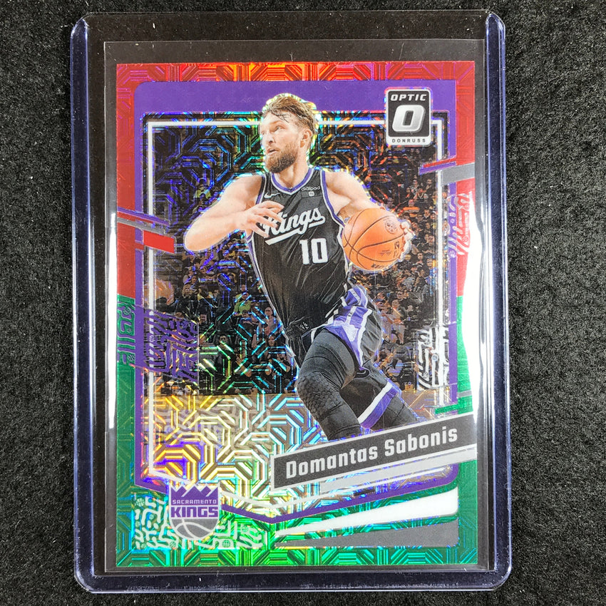 2023-24 Donruss Optic DOMANTAS SABONIS Base Red and Green Choice #142