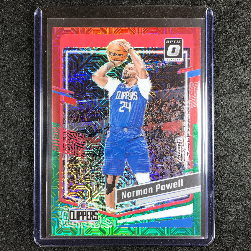 2023-24 Donruss Optic NORMAN POWELL Base Red and Green Choice #161