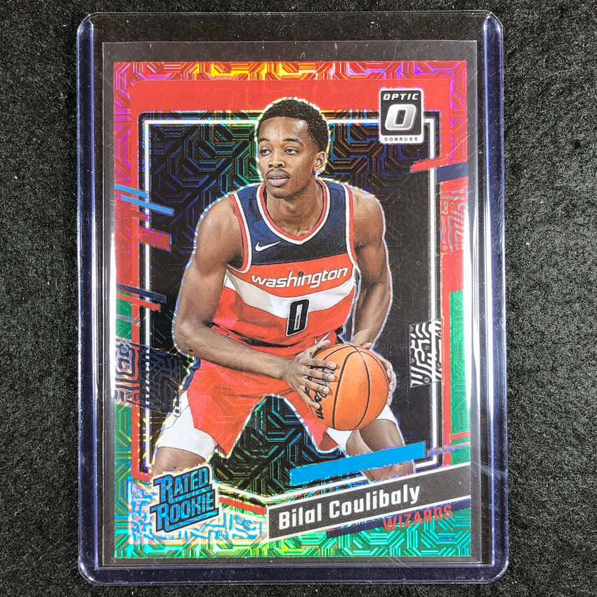 2023-24 Donruss Optic BILAL COULIBALY Rated Rookie Red and Green Choice #243