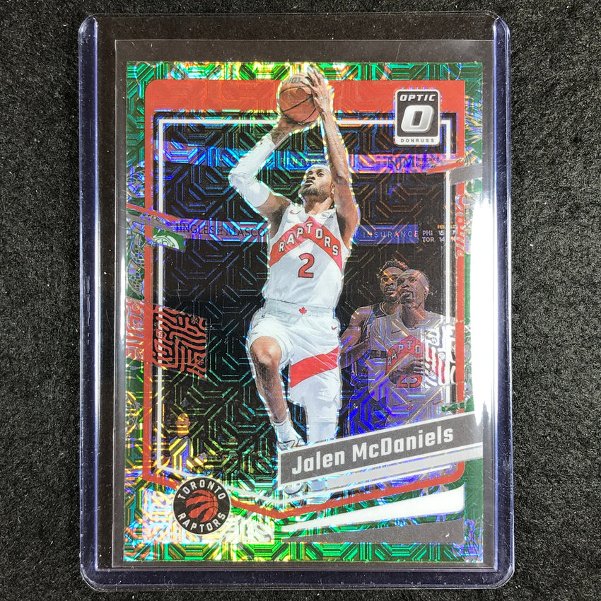 2023-24 Donruss Optic JALEN MCDANIELS Base Dragon Choice #79