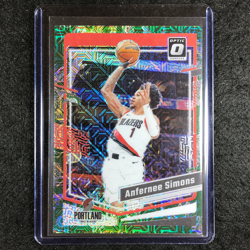 2023-24 Donruss Optic ANFERNEE SIMONS Base Dragon Choice #153