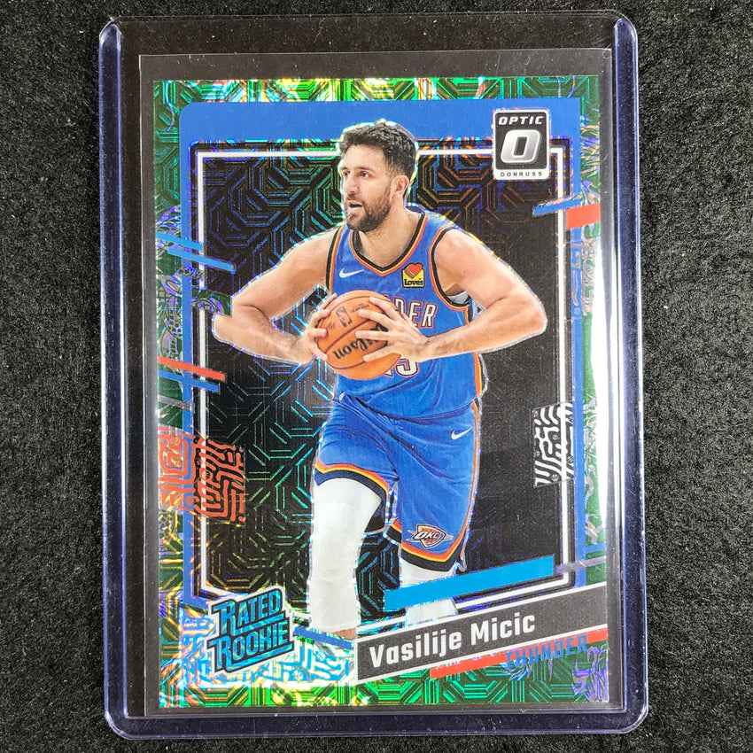 2023-24 Donruss Optic VASILIJE MICIC Rated Rookie Dragon Choice #208