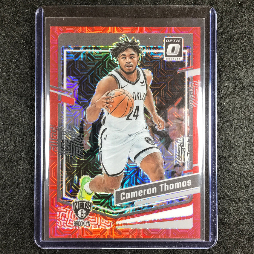 2023-24 Donruss Optic CAMERON THOMAS Base Red Choice 42/88 #9