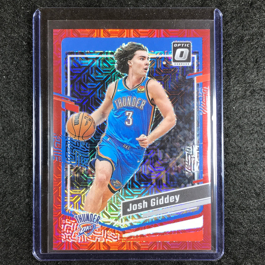 2023-24 Donruss Optic JOSH GIDDEY Base Red Choice 30/88 #33