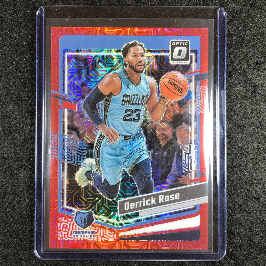 2023-24 Donruss Optic DERRICK ROSE Base Red Choice 57/88 #34