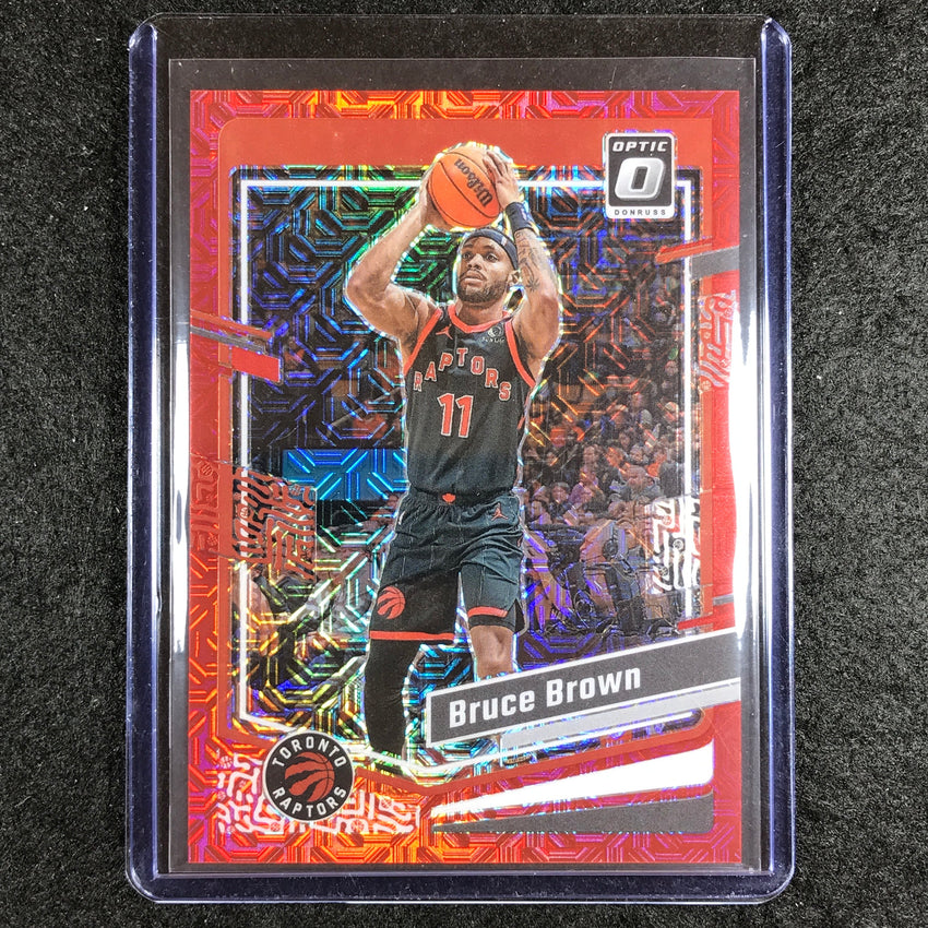 2023-24 Donruss Optic BRUCE BROWN Base Red Choice 41/88 #39