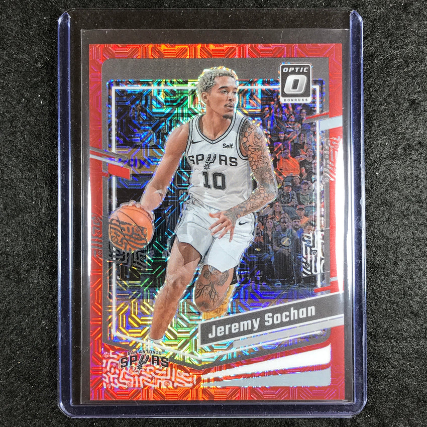 2023-24 Donruss Optic JEREMY SOCHAN Base Red Choice 3/88 #56