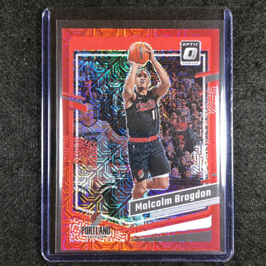2023-24 Donruss Optic MALCOLM BROGDON Base Red Choice 3/88 #75