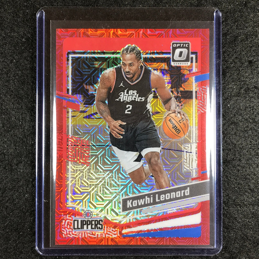 2023-24 Donruss Optic KAWHI LEONARD Base Red Choice 85/88 #95